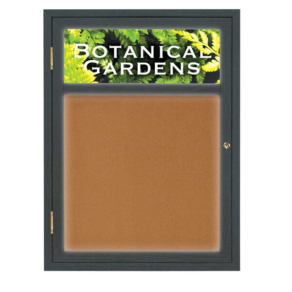 Open Faced Traditional Rounded Corkboard